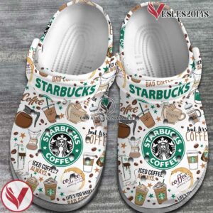 Starbucks Crocs Crocband Clogs Shoes Comfortable For Men Women and Kids Style 5, Unique Gift From  Vesles2014S 2