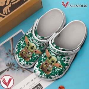 Starbucks Crocs Crocband Clogs Shoes Comfortable For Men Women and Kids Style 6, Unique Gift From  Vesles2014S 2
