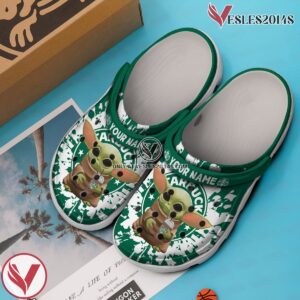 Starbucks Crocs Crocband Clogs Shoes Comfortable For Men Women and Kids Style 8, Unique Gift From  Vesles2014S 2