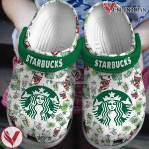 Starbucks Drink Crocs Crocband Clogs Shoes Comfortable For Men Women and Kids Style 1, Unique Gift From  Vesles2014S
