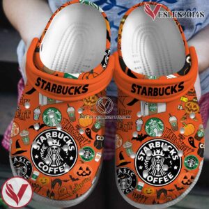 Starbucks Drink Crocs Crocband Clogs Shoes Comfortable For Men Women and Kids Style 3, Unique Gift From  Vesles2014S