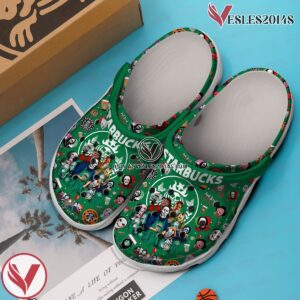 Starbucks Drink Crocs Crocband Clogs Shoes Comfortable For Men Women and Kids Style 4, Unique Gift From  Vesles2014S 4