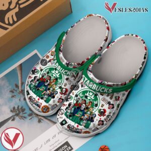 Starbucks Drink Crocs Crocband Clogs Shoes Comfortable For Men Women and Kids Style 5, Unique Gift From  Vesles2014S 2