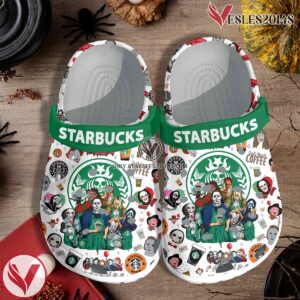 Starbucks Drink Crocs Crocband Clogs Shoes Comfortable For Men Women and Kids Style 5, Unique Gift From  Vesles2014S