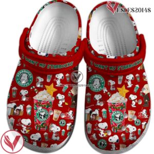 Starbucks Drink Crocs Crocband Clogs Shoes Comfortable For Men Women and Kids Style 8, Unique Gift From  Vesles2014S 2
