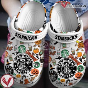 Starbucks Drink Crocs Crocband Clogs Shoes Comfortable For Men Women and Kids Style 9, Unique Gift From  Vesles2014S