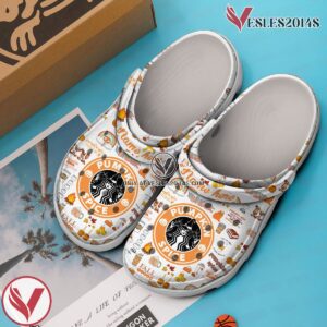 Starbucks Pumpkin Spice Crocs Crocband Clogs Shoes Comfortable For Men Women and Kids Style 1, Unique Gift From Vesles2014S 4