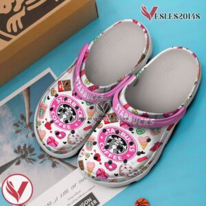 Starbucks Valentine Drink Crocs Crocband Clogs Shoes Comfortable For Men Women and Kids Style 2, Unique Gift From  Vesles2014S 2