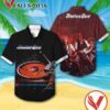 Status Quo If You Can’t Stand The Heat Album Cover Hawaiian Shirt, Unique Gifts For Music Lovers - Vesles2014S