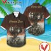 Status Quo Quo Album Cover Brown Hawaiian Shirt, Unique Gifts For Music Lovers - Vesles2014S