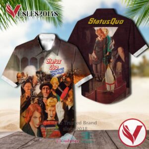 Status Quo Whatever You Want 1979 Casual Hawaiian Shirt, Best Gifts For Summer Vesles2014S 1