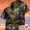 Steam Punk Guitar Casual Hawaiian Shirt, Best Gifts For Summer Vesles2014S