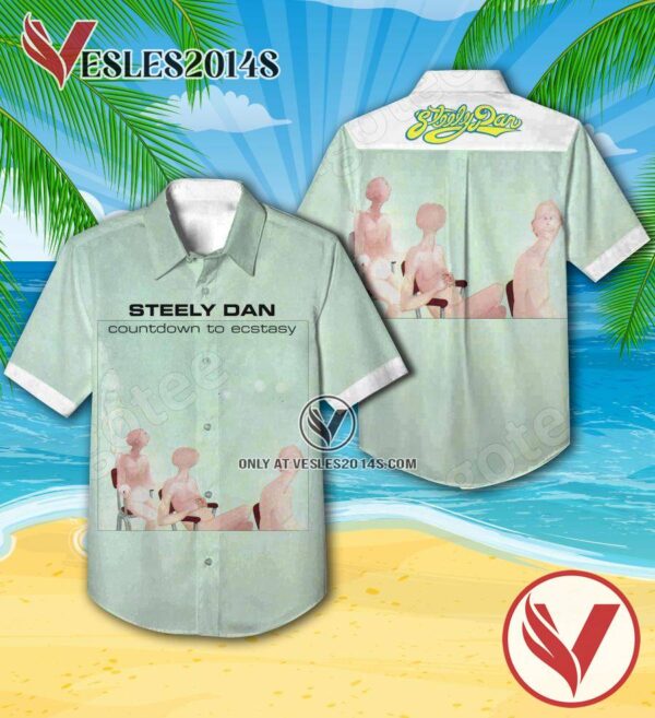 Steely Dan Countdown To Ecstasy Album Cover Hawaiian Shirt, Unique Gifts For Music Lovers - Vesles2014S