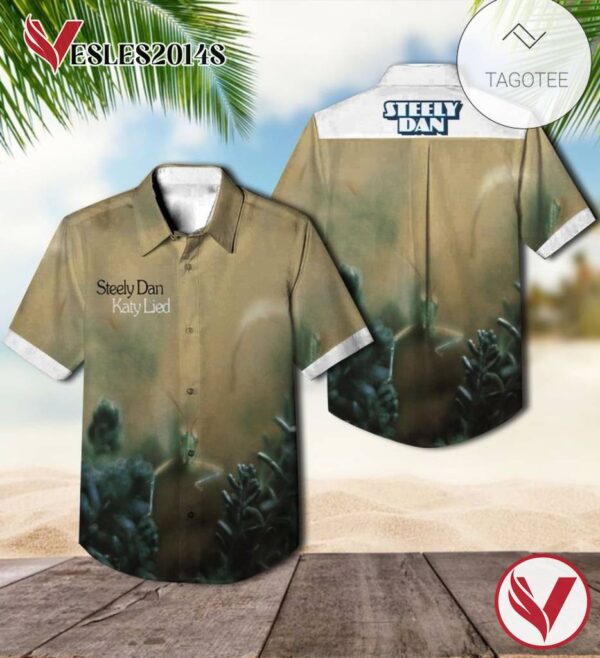 Steely Dan Katy Lied Album Cover Hawaiian Shirt, Best Gift For Music Lovers Vesles2014S