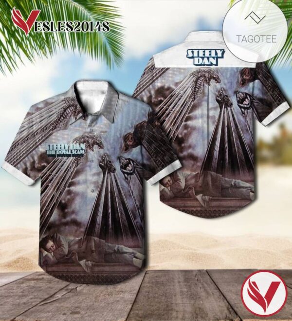 Steely Dan The Royal Scam Album Cover Hawaiian Shirt, Best Gift For Music Lovers Vesles2014S