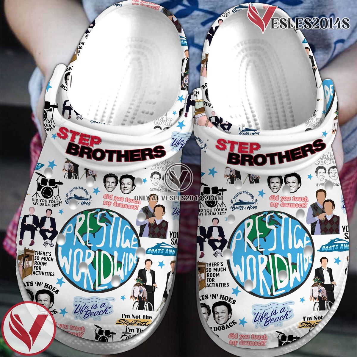 Step Brothers Movie Crocs Crocband Clogs Shoes Comfortable For Men Women and Kids - Vesles2014S