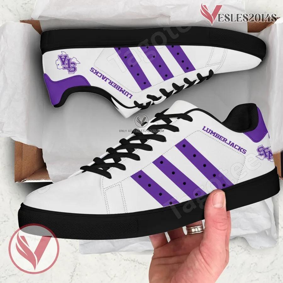 Stephen F Austin Lumberjacks Print Stan Smith Shoes, Best Sneaker For Fans - Vesles2014s