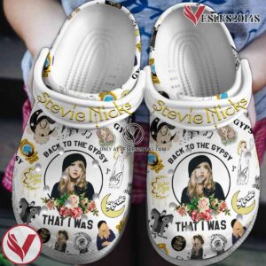 Stevie Nicks Music Crocs Crocband Clogs Shoes, Unique Gifts For Fans Style 11 - Vesles2014S