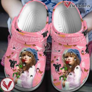 Stevie Nicks Music Crocs Crocband Clogs Shoes, Unique Gifts For Fans Style 4 - Vesles2014S