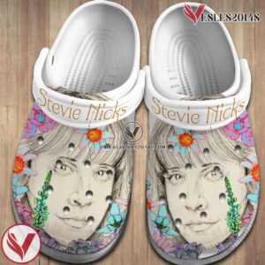 Stevie Nicks Music Crocs Crocband Clogs Shoes, Unique Gifts For Fans Style 9 - Vesles2014S 2