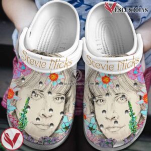 Stevie Nicks Music Crocs Crocband Clogs Shoes, Unique Gifts For Fans Style 9 - Vesles2014S