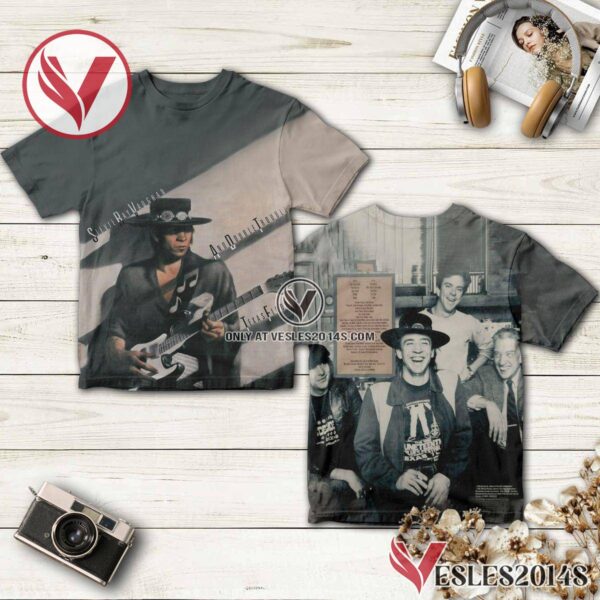 Stevie Ray Vaughan And Double Trouble Texas Flood Album Cover Shirt, Unique Gifts For Music Lovers - Vesles2014S