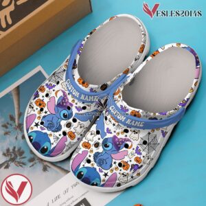 Stitch Cartoon Crocs Crocband Clogs Shoes Comfortable For Men Women and Kids Style 1, Unique Gift From  Vesles2014S 2