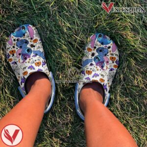 Stitch Cartoon Crocs Crocband Clogs Shoes Comfortable For Men Women and Kids Style 1, Unique Gift From  Vesles2014S 4