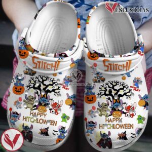 Stitch Cartoon Crocs Crocband Clogs Shoes Comfortable For Men Women and Kids Style 10, Unique Gift From  Vesles2014S