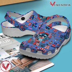 Stitch Cartoon Crocs Crocband Clogs Shoes Comfortable For Men Women and Kids Style 2, Unique Gift From  Vesles2014S 2