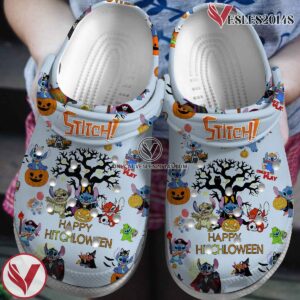 Stitch Cartoon Crocs Crocband Clogs Shoes Comfortable For Men Women and Kids Style 4, Unique Gift From  Vesles2014S