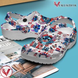 Stitch Cartoon Crocs Crocband Clogs Shoes Comfortable For Men Women and Kids Style 6, Unique Gift From  Vesles2014S 2