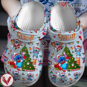 Stitch Cartoon Crocs Crocband Clogs Shoes Comfortable For Men Women and Kids Style 7, Unique Gift From  Vesles2014S