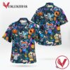 Stitch Halloween Full Printing Hawaiian Shirt Funny Hawaiian Beach Gift Casual Shirt Vesles2014S