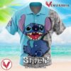 Stitch Hawaiian Button Up Shirt, Perfect Gifts For Anime Lovers - Vesles2014S
