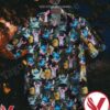 Stitch Leaf Print Hawaiian Shirt, Unique Gifts For Friends - Vesles2014S 1
