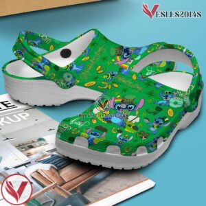 Stitch St. Patricks Day Movie Crocs Crocband Clogs Shoes Comfortable For Men Women and Kids Style 1 - Vesles2014S 3