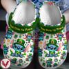 Stitch St. Patricks Day Movie Crocs Crocband Clogs Shoes Comfortable For Men Women and Kids Style 2 - Vesles2014S