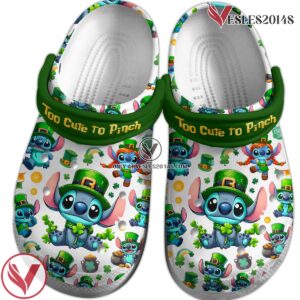 Stitch St. Patricks Day Movie Crocs Crocband Clogs Shoes Comfortable For Men Women and Kids Style 2 - Vesles2014S 2