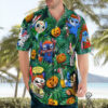 Stitch Tis The Season Halloween Full Printing Hawaiian Shirt Funny Hawaiian Beach Gift Casual Shirt Vesles2014S