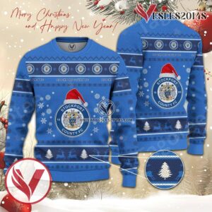 Stockport County F.C Sport Ugly Christmas Sweater, Unique Gifts For Fans - Vesles2014aS 1