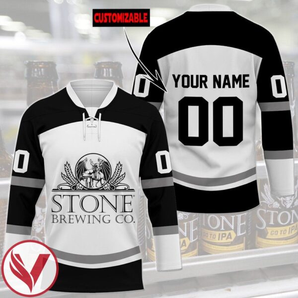 Stone Brewing Co. Personalized Hockey Jersey, Trending Gifts For Fans - Vesles2014s