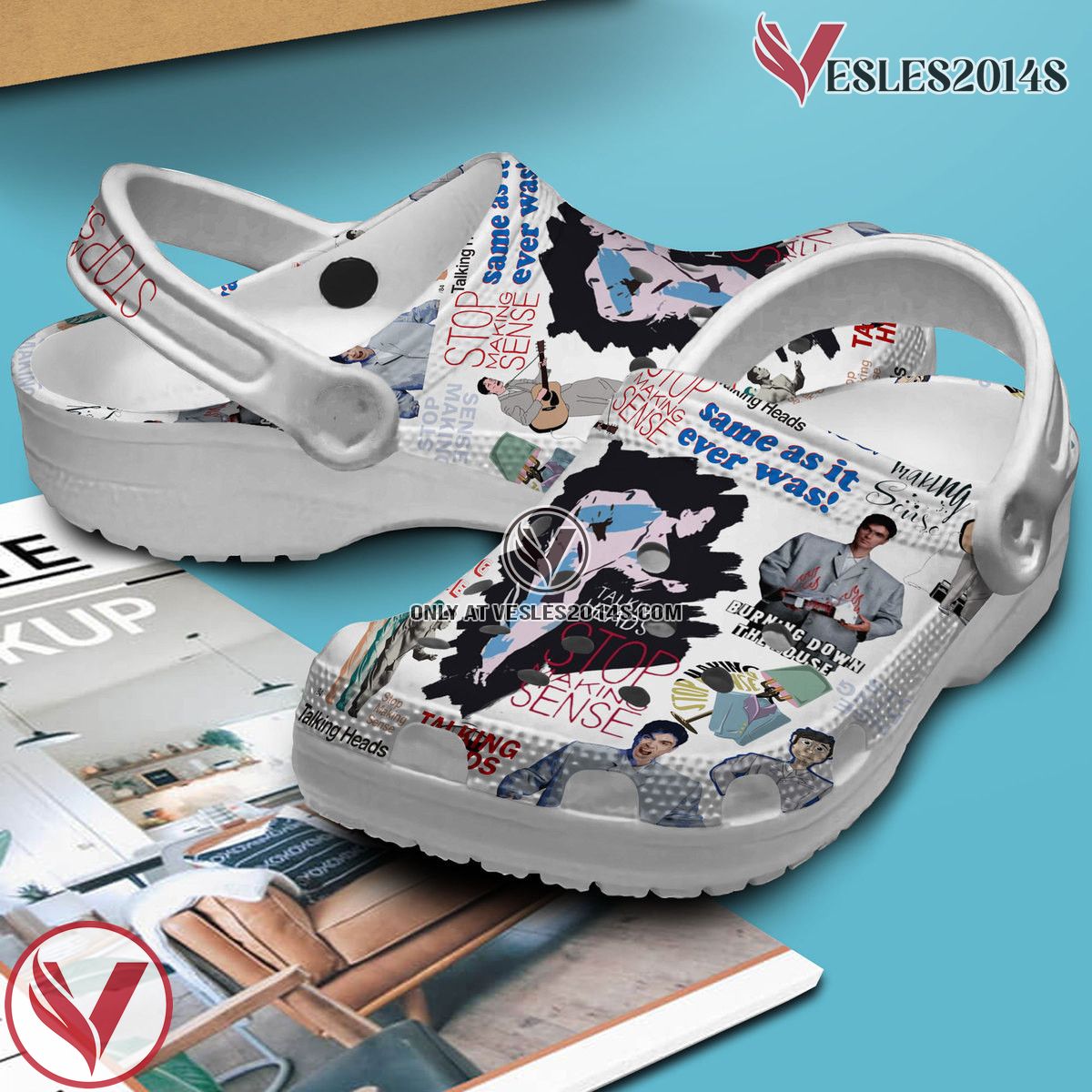 Stop Making Sense Movie Crocs Crocband Clogs Shoes Comfortable For Men Women and Kids Style 2 - Vesles2014S 2