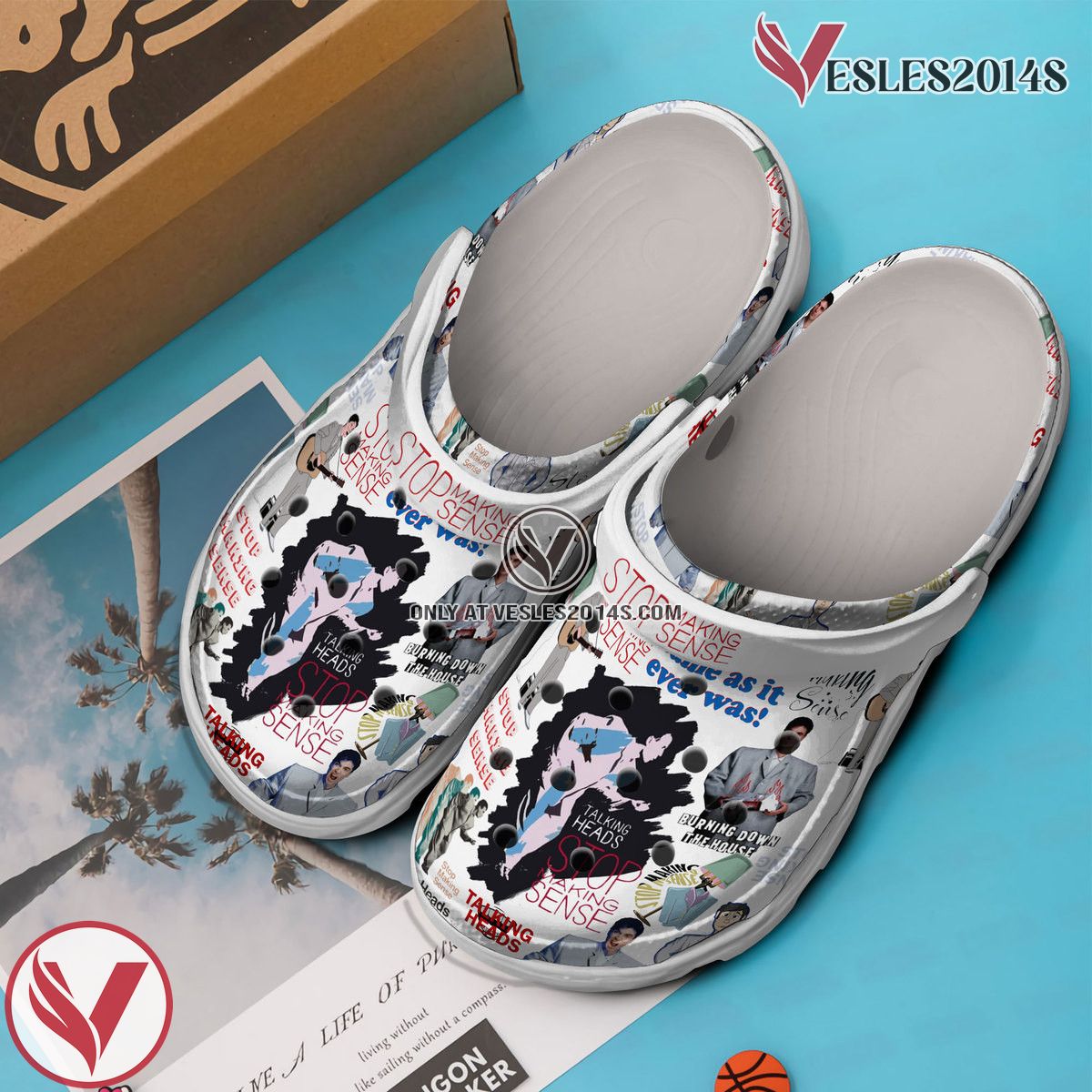 Stop Making Sense Movie Crocs Crocband Clogs Shoes Comfortable For Men Women and Kids Style 2 - Vesles2014S 3