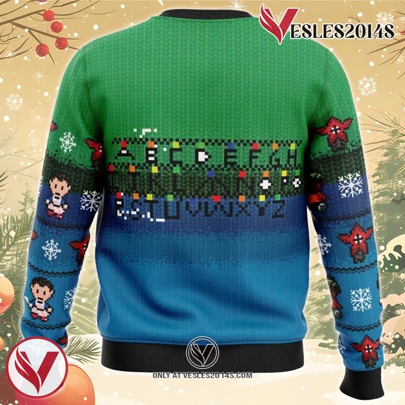 Stranger Things Ugly Christmas Sweater, Unique Christmas Gift For Fans - Vesles2014S 3