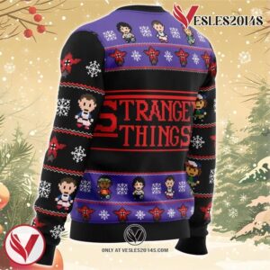 Stranger Things Ugly Christmas Sweater, Unique Christmas Gift For Fans - Vesles2014S Ih4 2