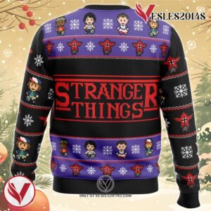 Stranger Things Ugly Christmas Sweater, Unique Christmas Gift For Fans - Vesles2014S Ih4 3