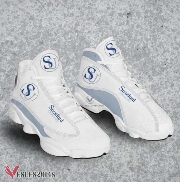 Stratford University Logo Air Jordan 13 Shoes, Best Sneaker Gifts For Fans - Vesles2014s