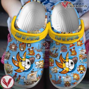 Straw Hats Adventures One Piece Anime Cartoon Crocs Crocband Clogs Shoes Comfortable For Men Women and Kids, Unique Gift From  Vesles2014S