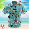 Strawhats Jolly Roger One Piece Hawaiian Button Up Shirt, Perfect Gifts For Anime Lovers - Vesles2014S